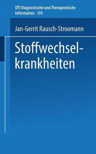 Cover image for Stoffwechselkrankheiten
