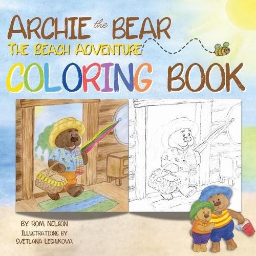 Cover image for Archie the Bear The Beach Adventure Coloring Book