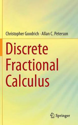 Cover image for Discrete Fractional Calculus