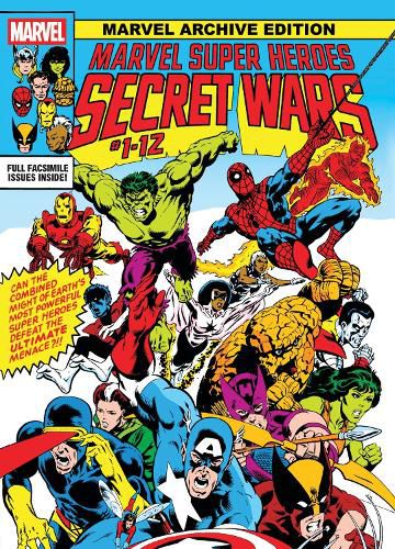 Cover image for Marvel Archive Edition: Marvel Super Heroes Secret Wars Gallery Edition Mike Zeck Original First Issue Cover