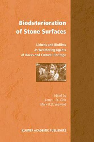 Cover image for Biodeterioration of Stone Surfaces: Lichens and Biofilms as Weathering Agents of Rocks and Cultural Heritage