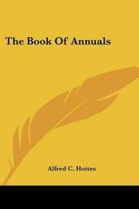 Cover image for The Book of Annuals