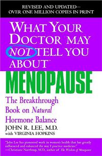 Cover image for What Your Dr...Menopause