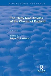 Cover image for The Thirty-Nine Articles of the Church of England