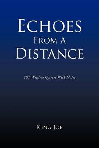 Cover image for Echoes From A Distance