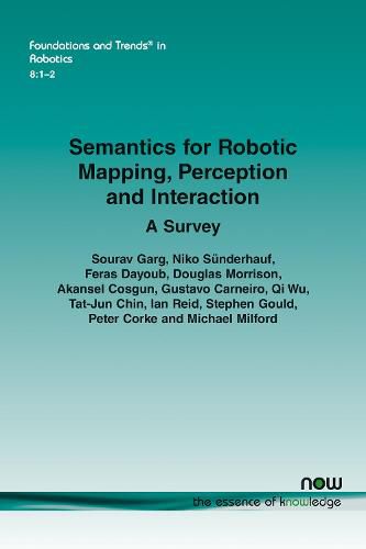 Cover image for Semantics for Robotic Mapping, Perception and Interaction: A Survey