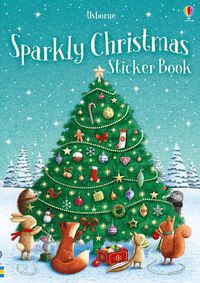 Cover image for Sparkly Christmas Sticker Book