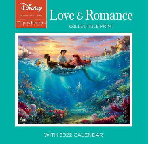 Disney Dreams Collection by Thomas Kinkade Studios: Collectible Print with 2022 Wall Calendar