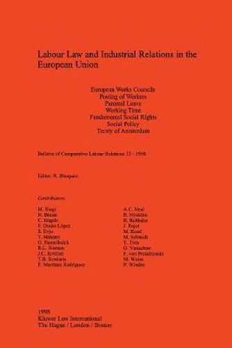 Cover image for Labour Law and Industrial Relations in the European Union