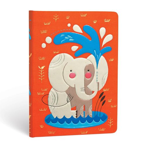 Cover image for Baby Elephant Unlined Hardcover Journal