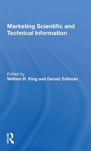 Cover image for Marketing Scientific and Technical Information