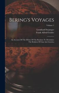 Cover image for Bering's Voyages