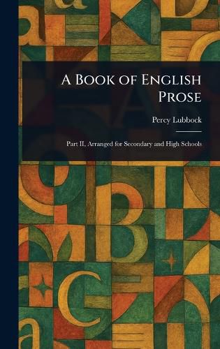 Cover image for A Book of English Prose
