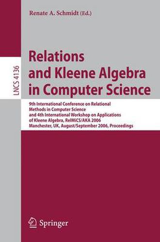 Cover image for Relations and Kleene Algebra in Computer Science