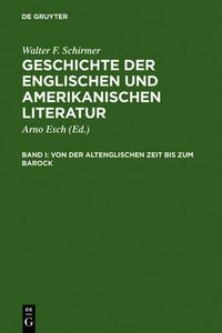 Cover image for Von Der Altenglischen Zeit Bis Zum Barock