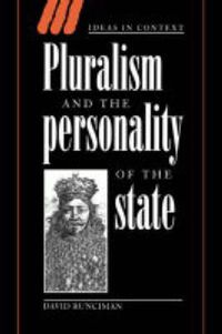 Cover image for Pluralism and the Personality of the State