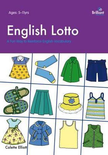 Cover image for English Lotto: A Fun Way to Reinforce English Vocabulary