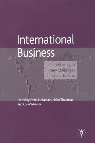 Cover image for International Business: Adjusting to New Challenges and Opportunities