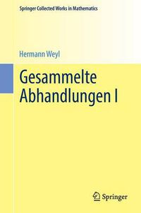 Cover image for Gesammelte Abhandlungen I