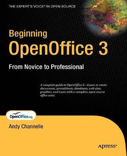 Cover image for Beginning OpenOffice 3: From Novice to Professional