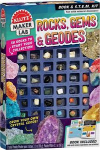 Cover image for Rocks, Gems & Geodes (Klutz Maker Lab)