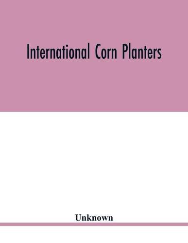 Cover image for International corn planters