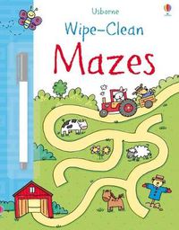 Cover image for Wipe-Clean Mazes