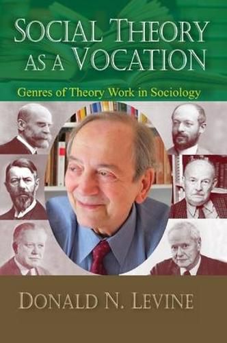 Cover image for Social Theory as a Vocation: Genres of Theory Work in Sociology