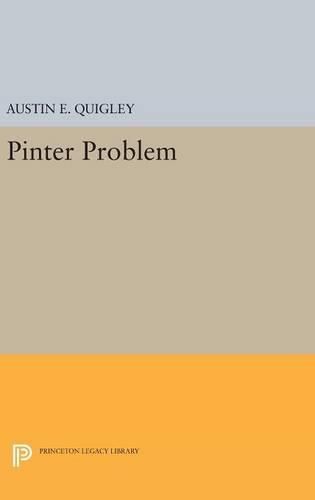 Cover image for Pinter Problem