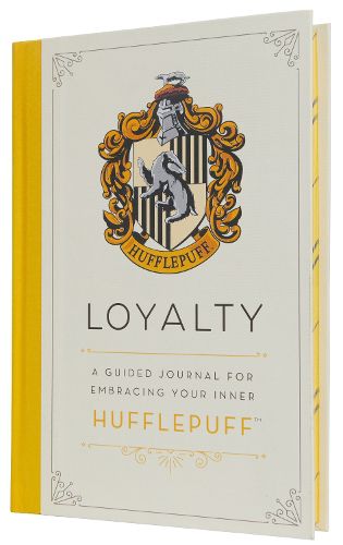Cover image for Harry Potter: Loyalty: A Guided Journal for Embracing Your Inner Hufflepuff