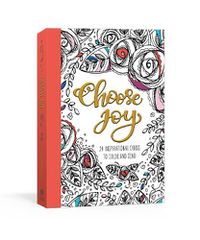 Cover image for Choose Joy Postcard Book: 24 Inspirational Cards to Color and Send