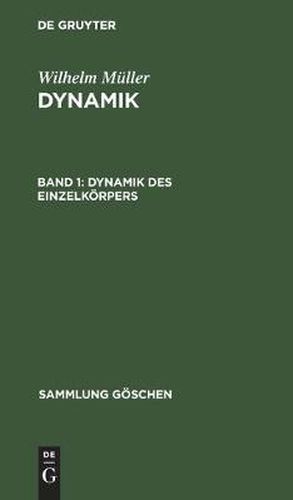 Cover image for Dynamik Des Einzelkoerpers