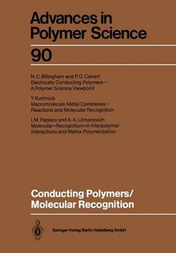 Cover image for Conducting Polymers/Molecular Recognition