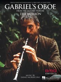 Cover image for Gabriel's Oboe: Oboe & Piano Accompaniment (+Oboe Part) - Piano Solo, from the Motion Picture the Mission