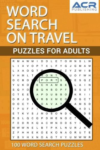 Cover image for Word Search on Travel: Puzzle For Adults