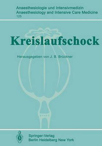 Cover image for Kreislaufschock