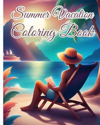 Cover image for Summer Vacation Coloring Book