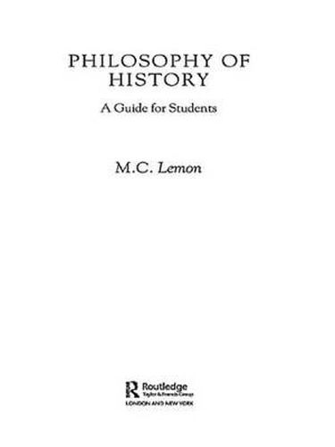 Cover image for Philosophy of History: A Guide for Students