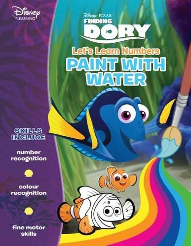 Cover image for Disney Learning: Finding Dory: Let's Learn Numbers Paint with Water