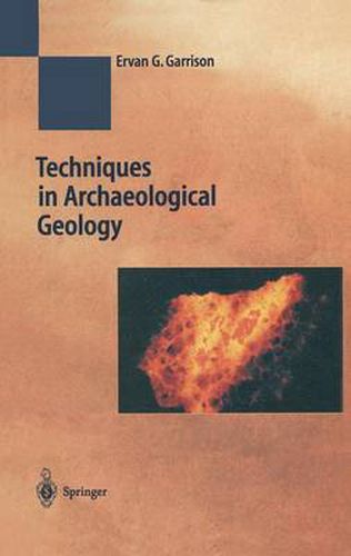 Cover image for Techniques in Archaeological Geology