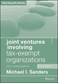 Cover image for Joint Ventures Involving Tax-Exempt Organizations, 2023 Supplement