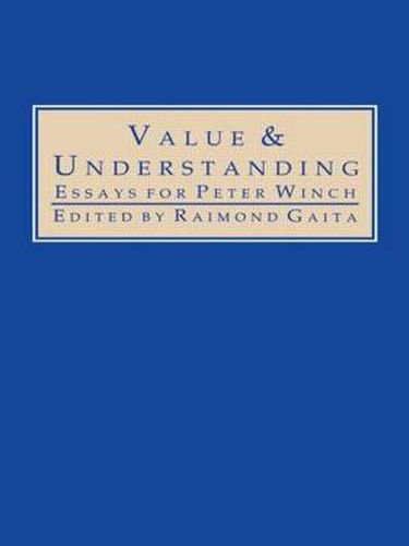 Value and Understanding: Essays for Peter Winch