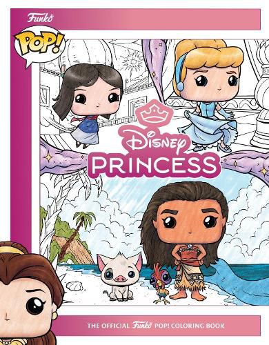 Cover image for Disney Princess: The Official Funko POP! Coloring Book