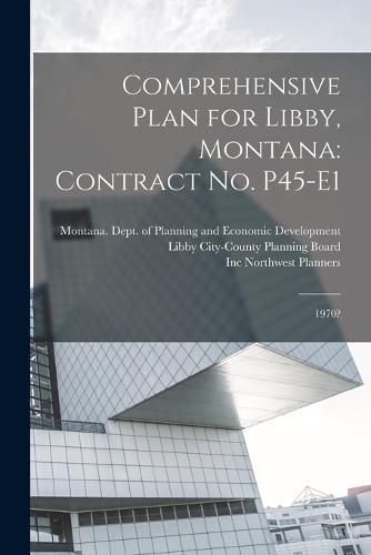 Cover image for Comprehensive Plan for Libby, Montana