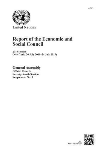 Report of the Economic and Social Council for 2019: (New York, 26 July 2018 - 24 July 2019