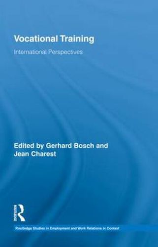 Cover image for Vocational Training: International Perspectives