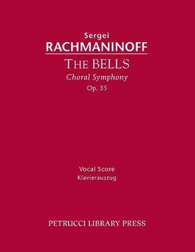 Cover image for The Bells, Op.35: Vocal score