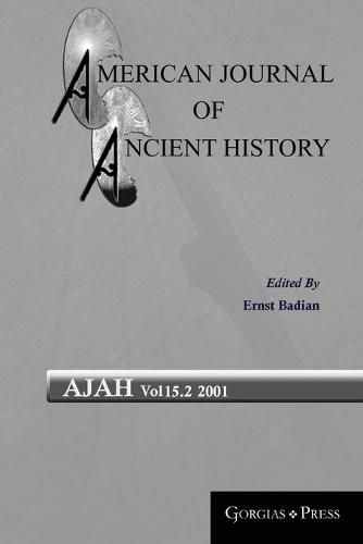 Cover image for American Journal of Ancient History (Vol 15.2)