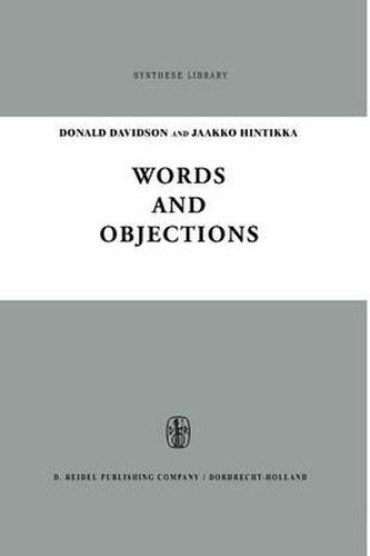 Words and Objections: Essays on the Work of W.V. Quine