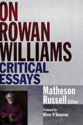 Cover image for On Rowan Williams: Critical Essays